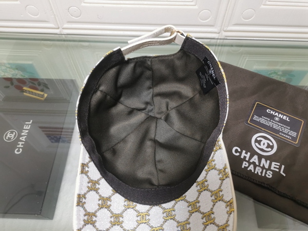 ブランド帽子角部分ディテール